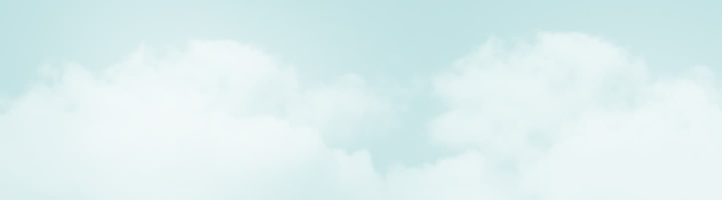 Soft blue cloud background